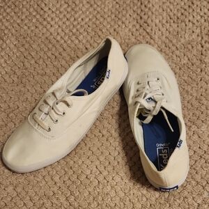 Keds Women's White Canvas Sneakers